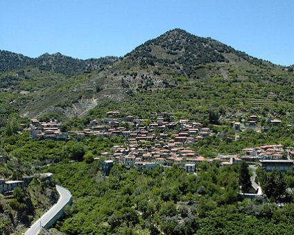 Village Village on the Troodos mountain
