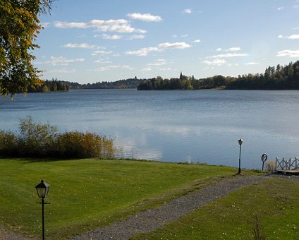 _DSC0050 View of lake Frösjön, surrounding Södertuna castle