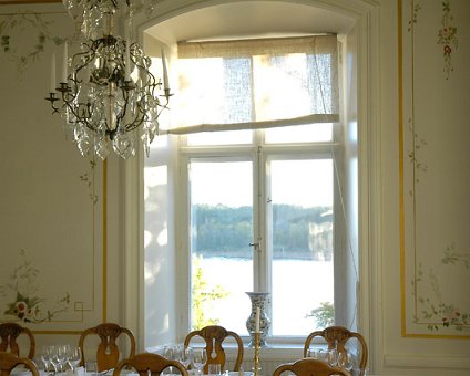 _DSC0079 A dining room at Södertuna castle