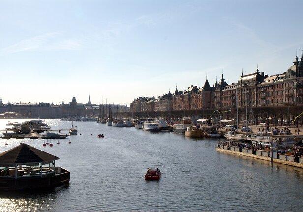 Springtime at Djurgården