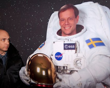 _DSC0003 Markos and Sweden's first astronaut Christer.