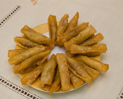 _DSC0153 Traditional Cypriot sweets, daktyla (ladies fingers).
