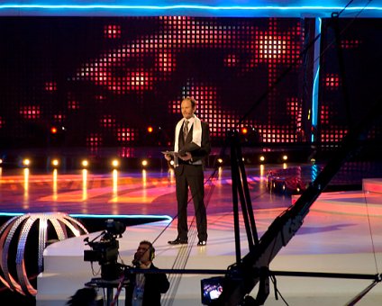 _DSC0016 Kristian Luuk, the host of Melodifestivalen 2007.