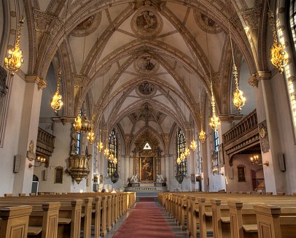 Klara_interior Interior of Klara church.