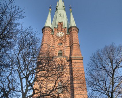 Sthlm_5 Church tower, Klara church.