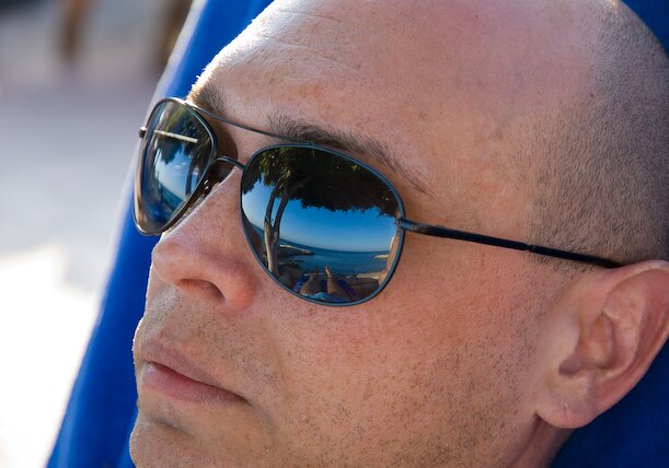 Sunglass reflections