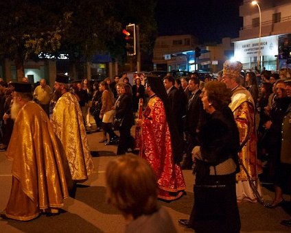 _DSC0025 Priests walking in the procession of epitaphios.