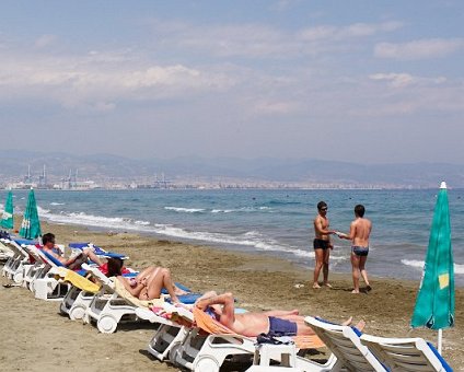 _DSC0038 At Lady's Mile. The city of Limassol in the background.