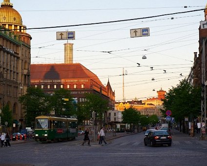 _DSC0141 Light at ten o'clock in the evening, central Helsinki.