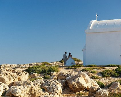 _DSC0070 Wedding couple at Cavo Greco.