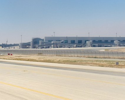 _DSC0042 Arriving at Larnaca airport, view of the new terminal.