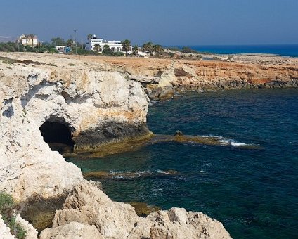 _DSC0021 View at the sea caves near Ayia Napa.