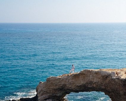 _DSC0044 Markos standing on the natural bridge.