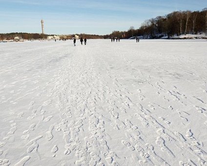 _DSC0083 The snow covered frozen lake near Djurgården.