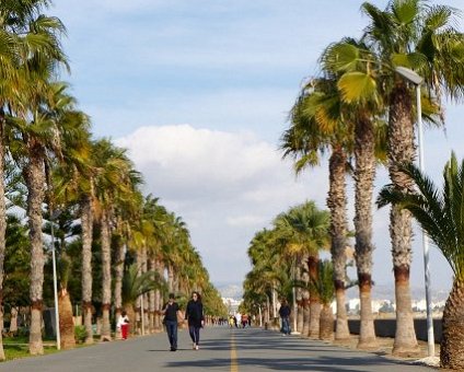 _DSC0133 At the seaside promenade in Limassol.