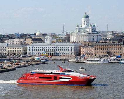 _DSC0066 View of Helsinki from the deck on Silja Serenade.