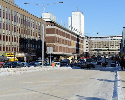 _DSC0002 Sunny winter day in central Stockholm.