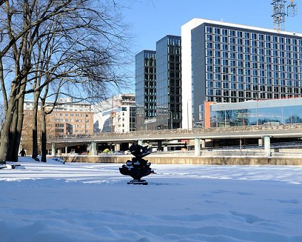 _DSC0021_1 Winter landscape in Stockholm.