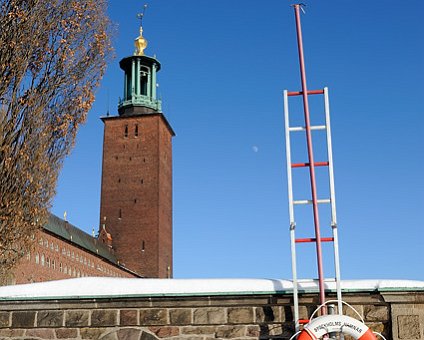 _DSC0044 At Stockholm city hall on a cold, sunny winter day.