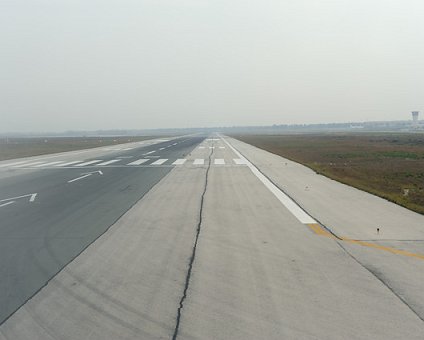 _DSC0017 At the runway for takeoff from Larnaca airport.