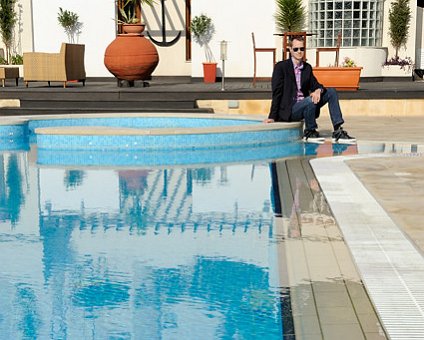 _DSC0016_1 Arto by the pool at Curium Palace Hotel.