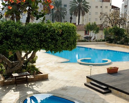 _DSC0022 The pool area at Curium Palace Hotel.