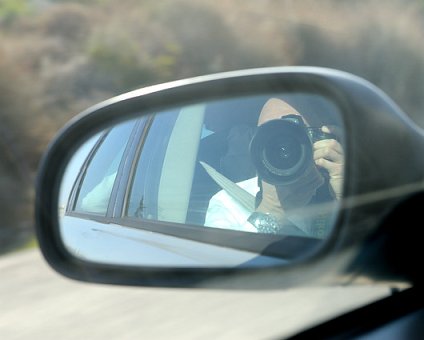 _DSC0045 Markos taking photos in the car.