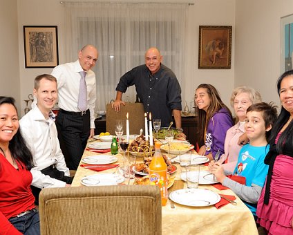 _DSC0115 Ready for dinner on Christmas Eve.