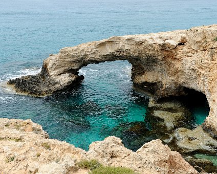 _DSC0019 A natural bridge, near the sea caves.