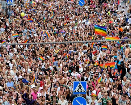 _DSC0288 People in the pride parade.