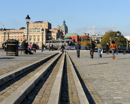 _DSC0011 View towards the city, the Royal Swedish Opera building to the left.