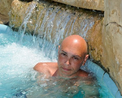 _DSC0037 Markos in the jacuzzi pool.