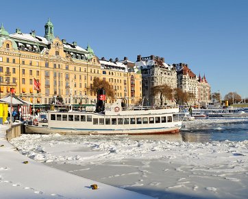 Stockholm, February Winter in Stockholm, February.