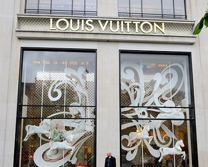 _DSC0009_1 Markos at the Louis Vuitton flagship store.