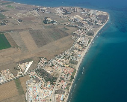 _DSC0018 View after take-off from Larnaca airport.