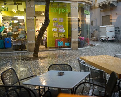 _DSC0006-2 Rain and hail at lunchtime in Nicosia.