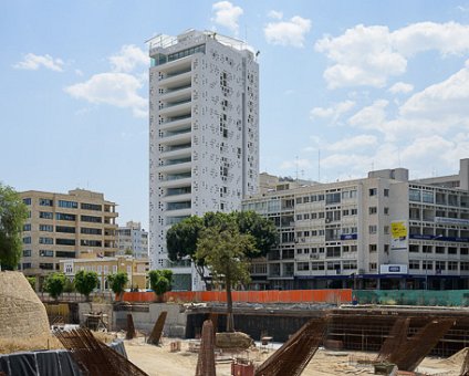 _DSC0025 Building site in central Nicosia.