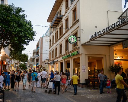 _DSC0041-2 Ledra street in Nicosia in the evening.