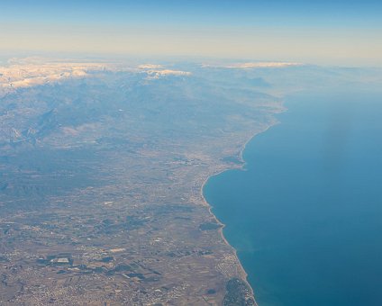 _DSC0012 Flying to Cyprus, above the southern coast of Turkey.