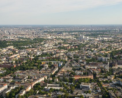 _DSC0053 View of central Berlin, on the approach to Tegel airport.