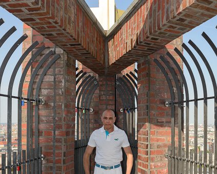 _DSC0184 Markos on the top of the Kollhoff tower.