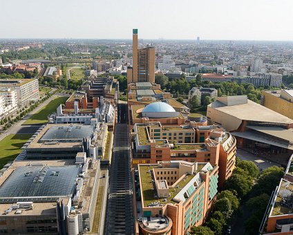 _DSC0194 View over Berlin above Potsdamer Platz, towards South-West.