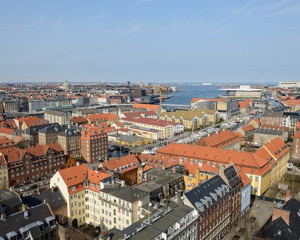 _DSC0014 View from the spire of Vor Frelsers Kirke (Church of Our Saviour) in Copenhagen.