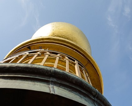 _DSC0037 At the top of the spire of Vor Frelsers Kirke (Church of Our Saviour) in Copenhagen.