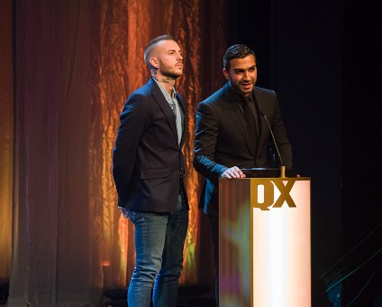 QX-galan 2015 Anton Hysén and Roy Fares.