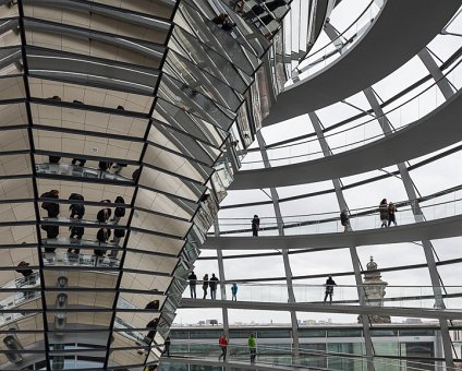 _DSC0041 In the glass dome of the Reichstag building in Berlin.