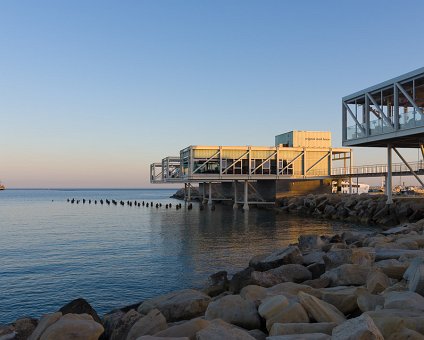 _DSC4164 At Limassol seaside promenade at sunset.