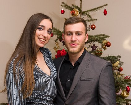 _DSC7298 Ingrid and Iakovos on New Year's Eve.
