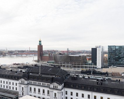 _DSC7815 View of Stockholm from the terrace of Scandic Continental.