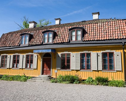 _DSC9126 Traditional old Swedish house at Skansen.